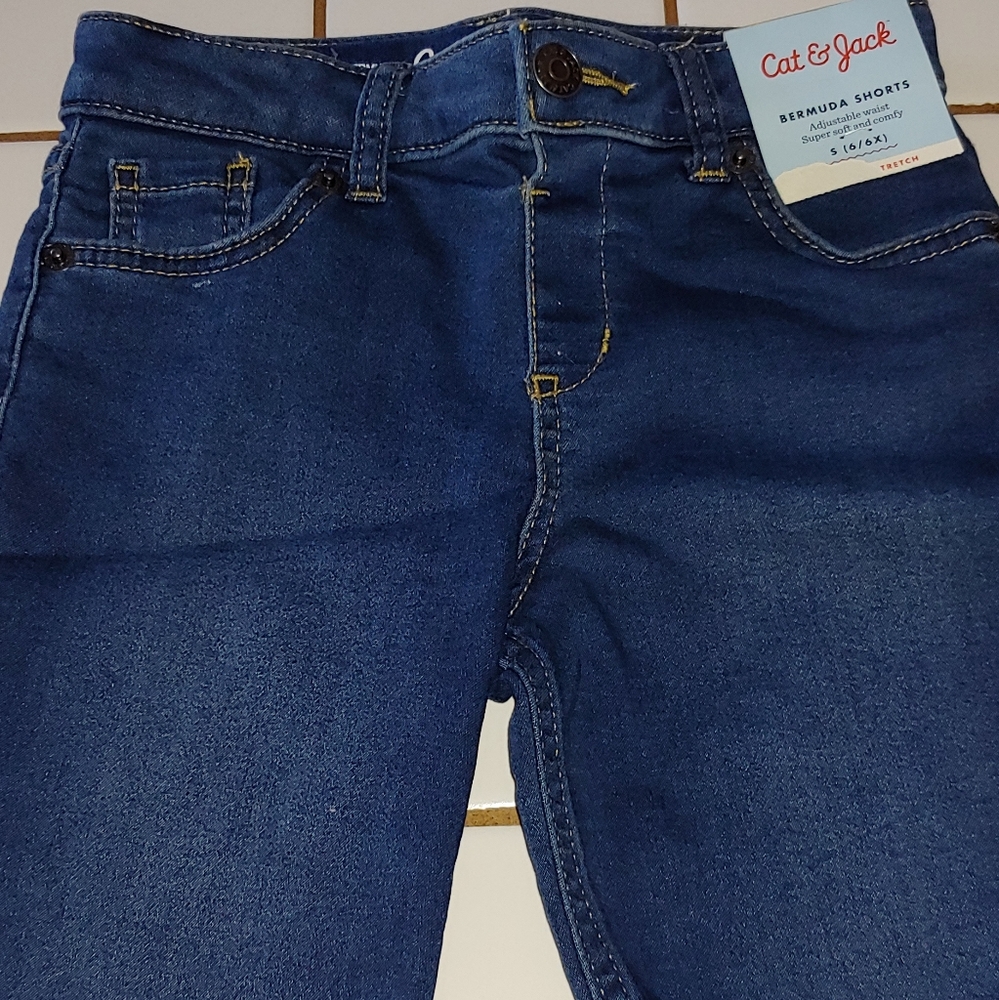 NWT Girls Denim Shorts